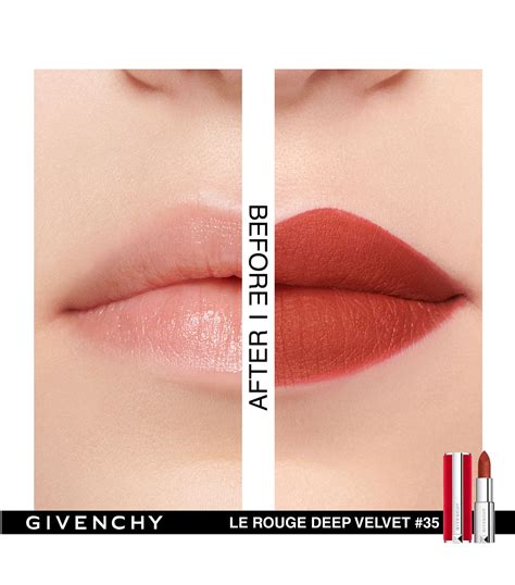 givenchy le rouge deep velvet 35|givenchy deep velvet.